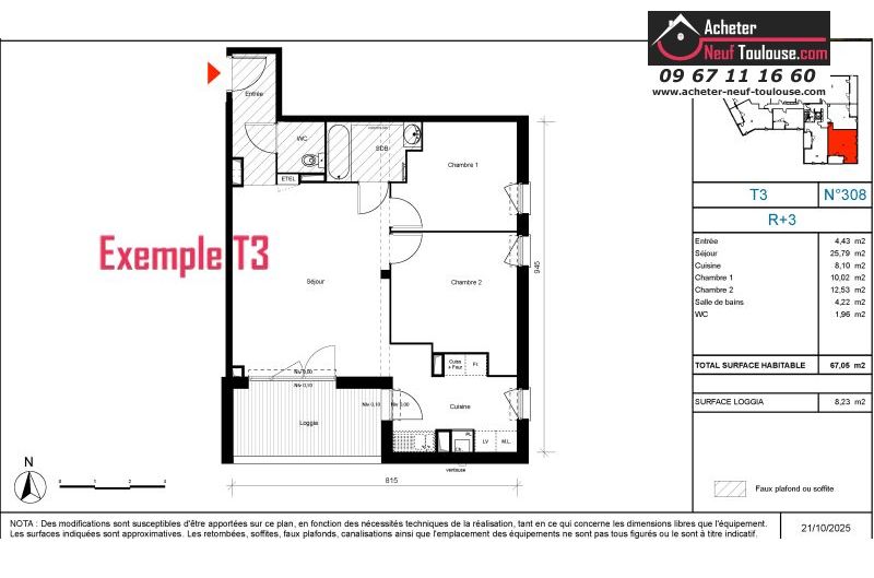 Appartements neufs à Toulouse Trois Cocus - Programmes immobiliers neufs Carrere COTE URBAIN