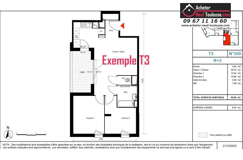 Appartements neufs à Toulouse Trois Cocus - Programmes immobiliers neufs Carrere COTE URBAIN