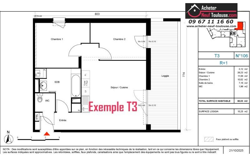 Appartements neufs à Toulouse Trois Cocus - Programmes immobiliers neufs Carrere COTE URBAIN