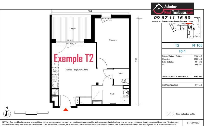 Appartements neufs à Toulouse Trois Cocus - Programmes immobiliers neufs Carrere COTE URBAIN