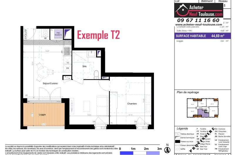 Appartements neufs à Blagnac  - Programmes immobiliers neufs Sporting ARIA //