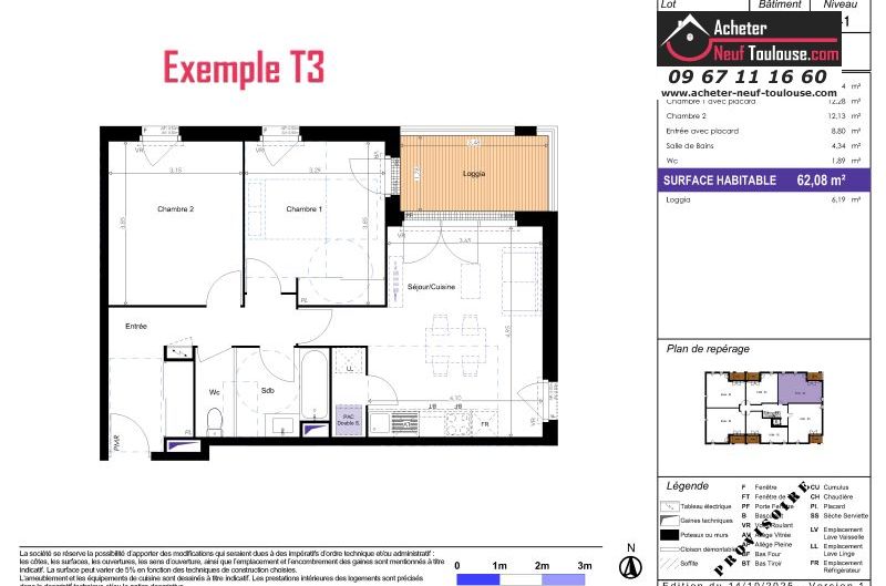 Appartements neufs à Blagnac  - Programmes immobiliers neufs Sporting ARIA //