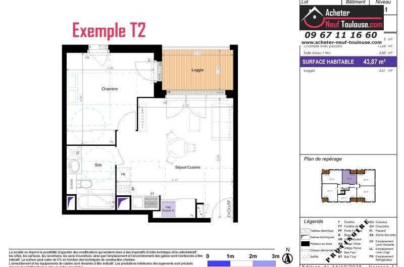 Appartements neufs à Blagnac  - Programmes immobiliers neufs Sporting ARIA //