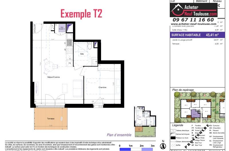 Appartements neufs à Blagnac  - Programmes immobiliers neufs Sporting ARIA //