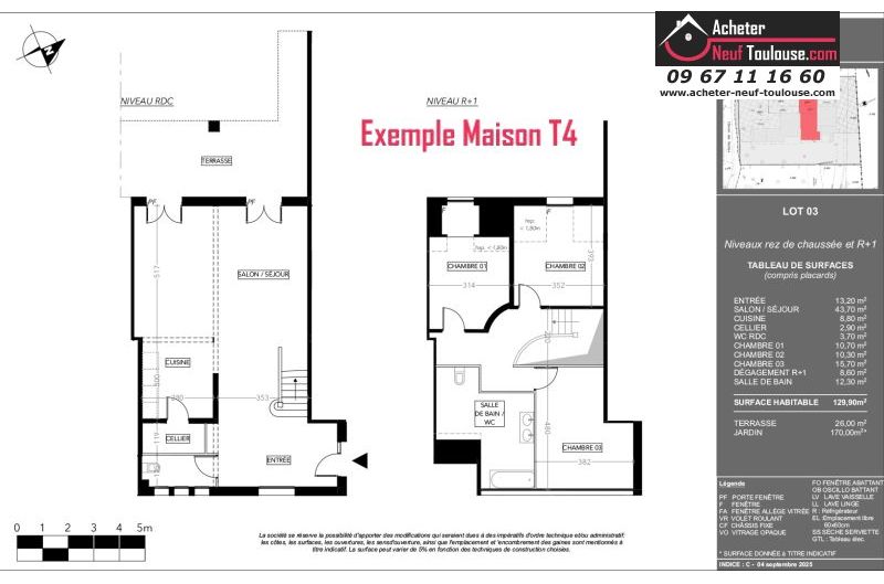 Maisons neuves à Goyrans - Programmes immobiliers neufs Matea Promotion PANORAMA