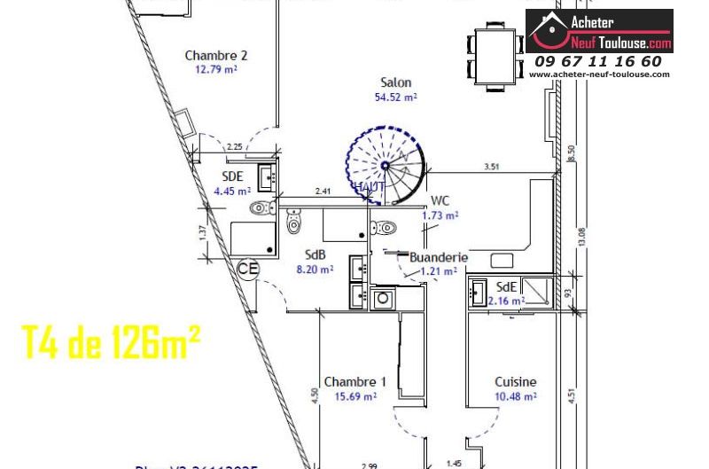 Appartements neufs à Toulouse Capitole