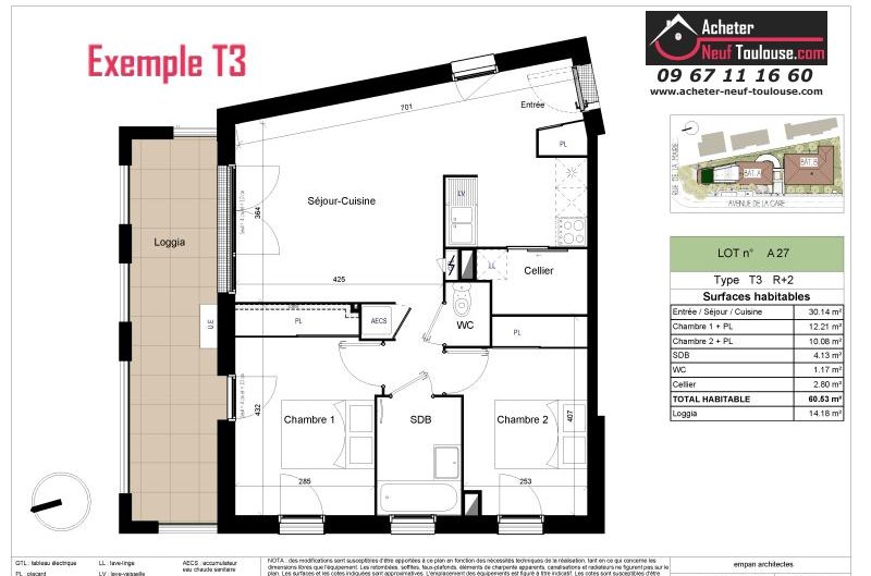 Appartements neufs à Brax - Programmes immobiliers neufs endroitdecité vie de château