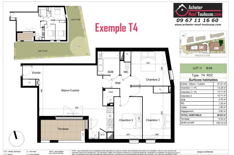Appartements neufs à Brax - Programmes immobiliers neufs endroitdecité vie de château