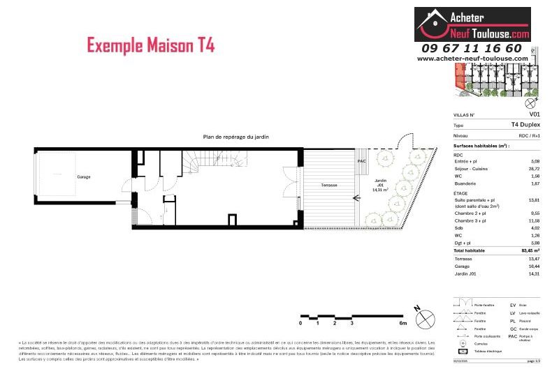 Maisons neuves à Saint-Jean - Programmes immobiliers neufs LP Promotion Villa des Roseaux