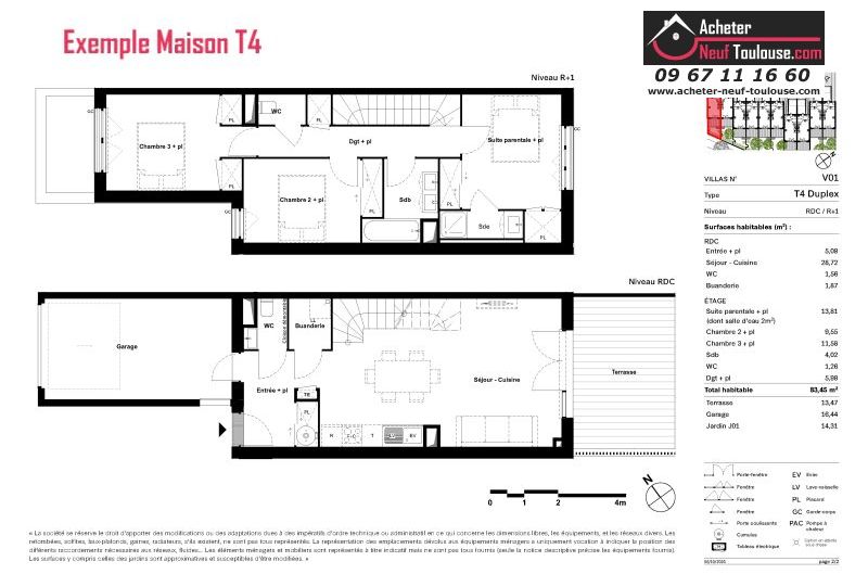 Maisons neuves à Saint-Jean - Programmes immobiliers neufs LP Promotion Villa des Roseaux