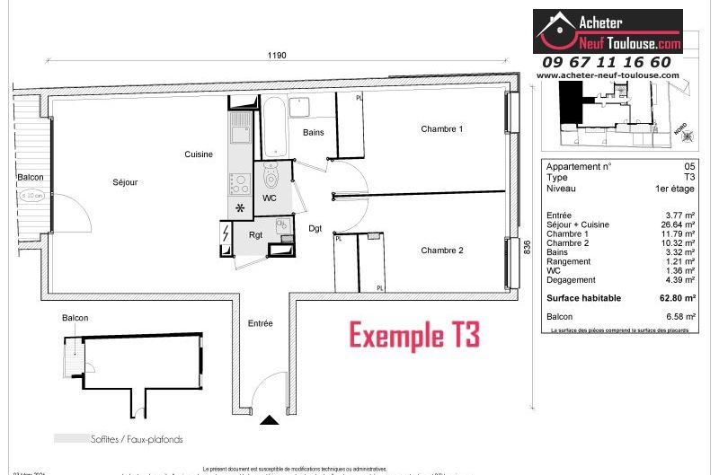 Appartements neufs à Toulouse Rangueil - Programmes immobiliers neufs Greencity Le willow