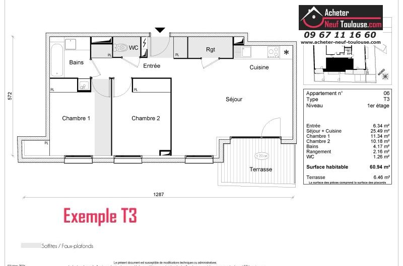 Appartements neufs à Toulouse Rangueil - Programmes immobiliers neufs Greencity Le willow