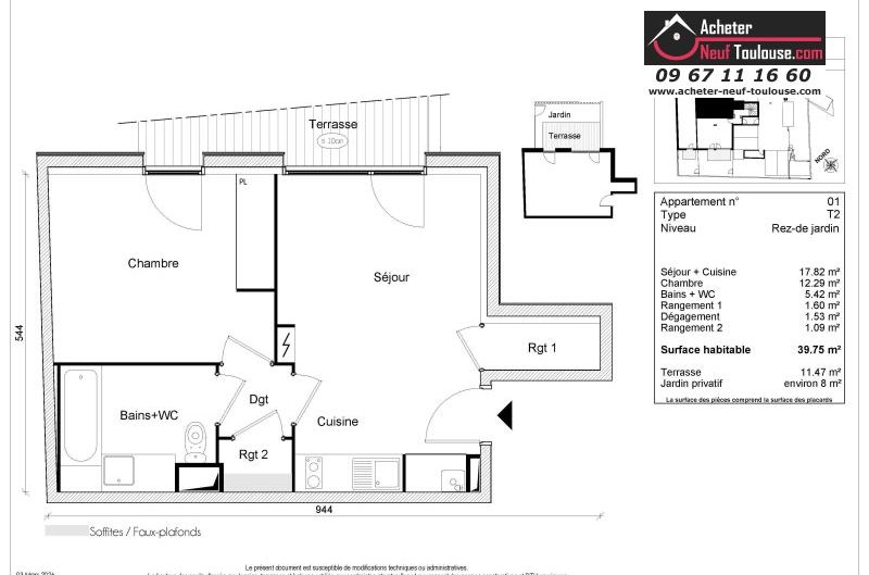 Appartements neufs à Toulouse Rangueil - Programmes immobiliers neufs Greencity Le willow