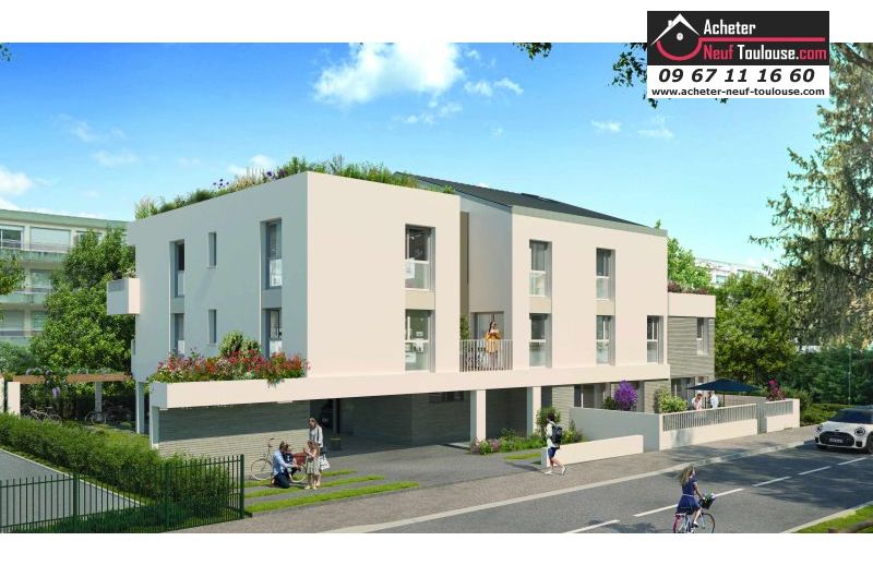Appartements neufs à Toulouse Rangueil - Programmes immobiliers neufs Greencity Le willow