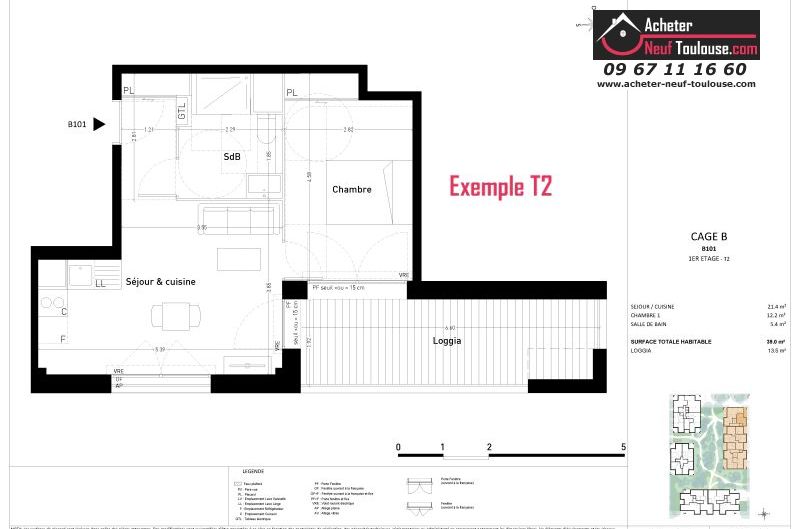 Appartements neufs à Toulouse Cartoucherie - Programmes immobiliers neufs Credit agricole Lisière du parc