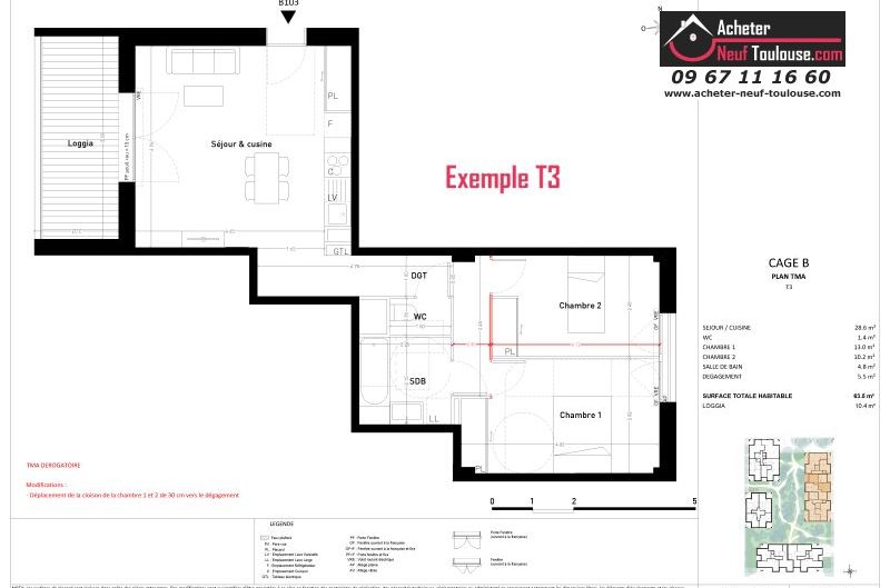 Appartements neufs à Toulouse Cartoucherie - Programmes immobiliers neufs Credit agricole Lisière du parc