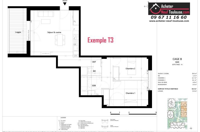 Appartements neufs à Toulouse Cartoucherie - Programmes immobiliers neufs Credit agricole Lisière du parc