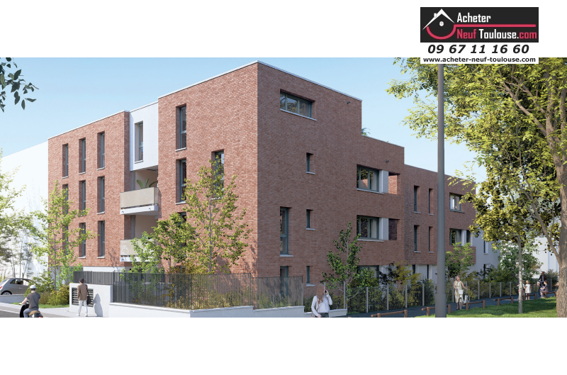 Appartements neufs à Toulouse Terrasse - Programmes immobiliers neufs Habitat particulier Terrasse du parc