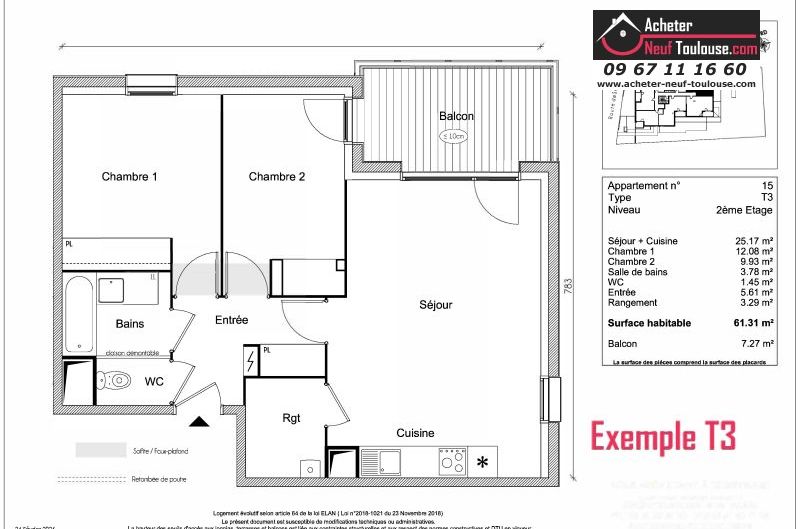Appartements neufs à Toulouse Saint Simon - Programmes immobiliers neufs Greencity LE 220