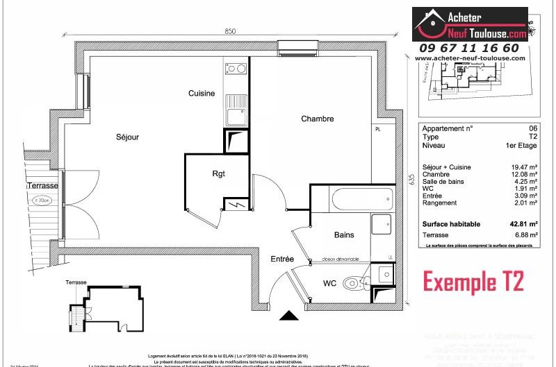 Appartements neufs à Toulouse Saint Simon - Programmes immobiliers neufs Greencity LE 220
