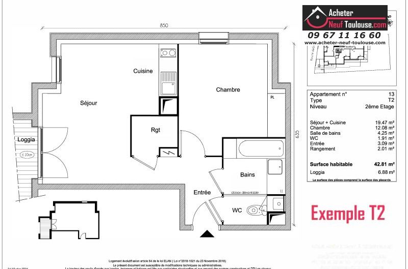 Appartements neufs à Toulouse Saint Simon - Programmes immobiliers neufs Greencity LE 220