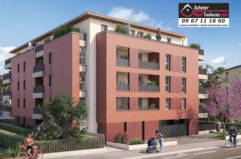 Appartements neufs à Toulouse Saint Simon - Programmes immobiliers neufs Greencity LE 220