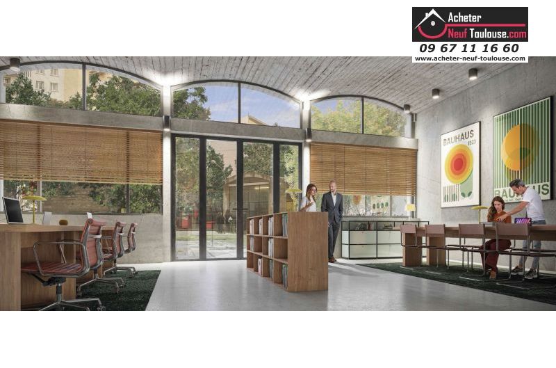 Appartements neufs à Toulouse Saint Cyprien - Programmes immobiliers neufs Sporting CASERNE VION