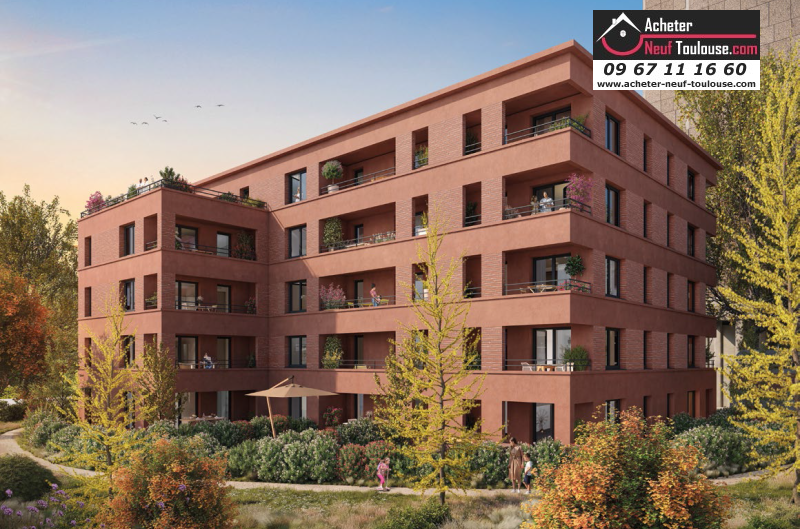 Appartements neufs à Toulouse Saint Cyprien - Programmes immobiliers neufs Sporting CASERNE VION