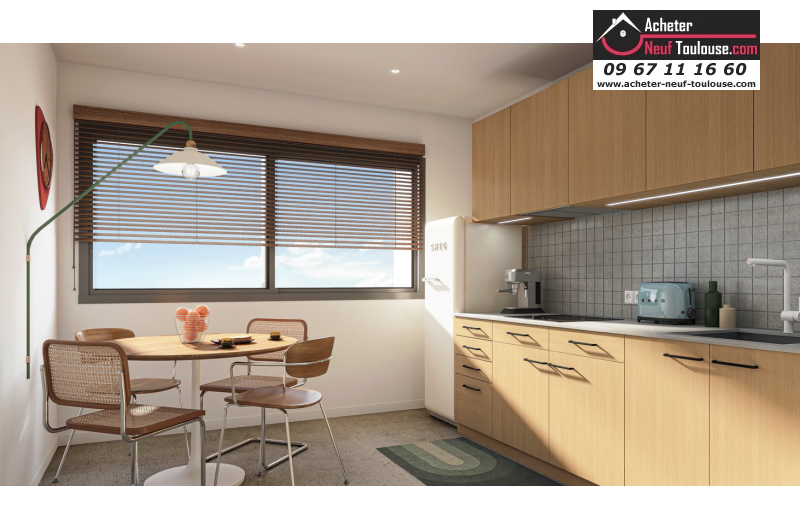 Appartements neufs à Toulouse Saint Cyprien - Programmes immobiliers neufs Sporting CASERNE VION