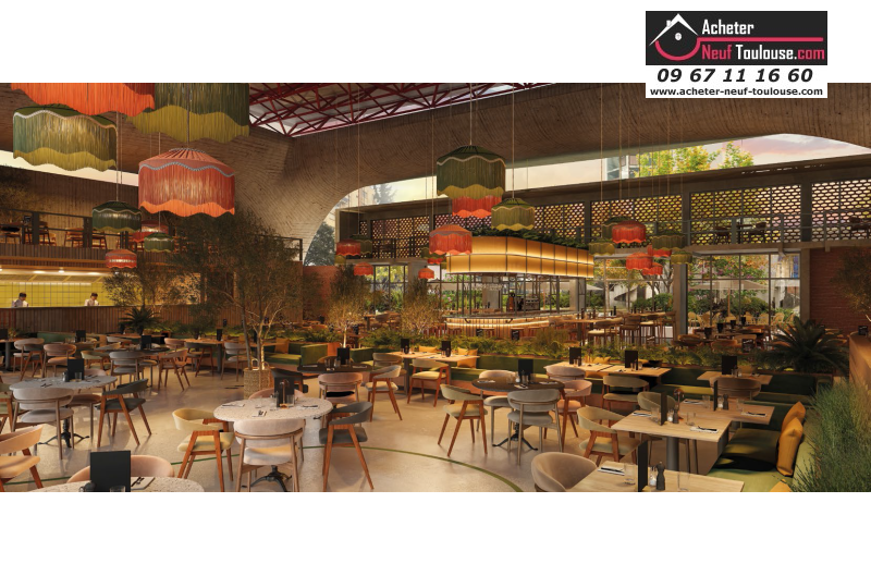 Appartements neufs à Toulouse Saint Cyprien - Programmes immobiliers neufs Sporting CASERNE VION