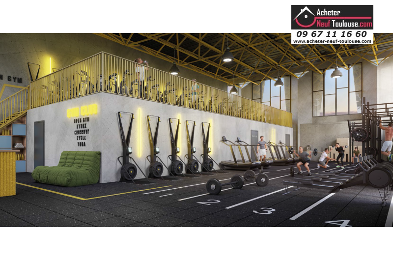 Appartements neufs à Toulouse Saint Cyprien - Programmes immobiliers neufs Sporting CASERNE VION