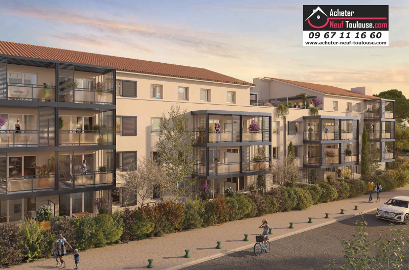 Appartements neufs à Lespinasse - Programmes immobiliers neufs Greencity ONDEA /