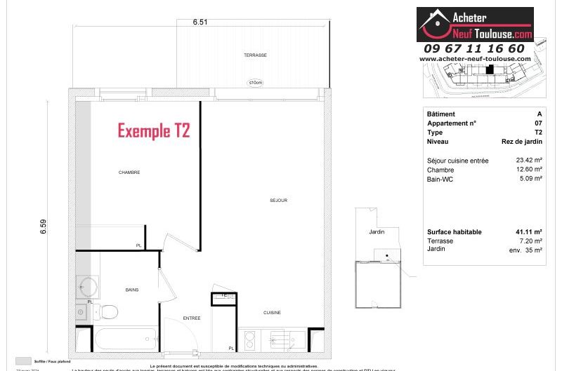Appartements neufs à Lespinasse - Programmes immobiliers neufs Greencity ONDEA /
