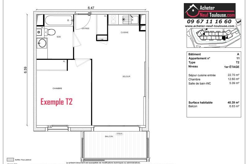 Appartements neufs à Lespinasse - Programmes immobiliers neufs Greencity ONDEA /