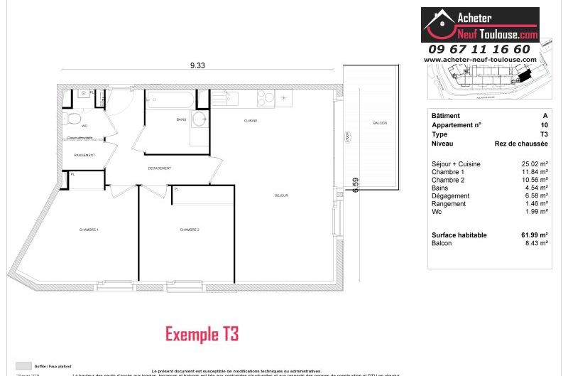 Appartements neufs à Lespinasse - Programmes immobiliers neufs Greencity ONDEA /