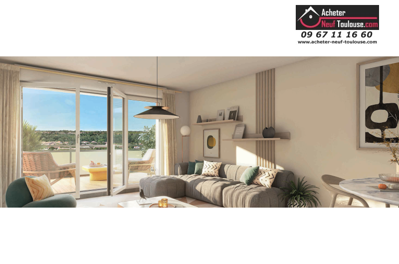 Appartements neufs à Lespinasse - Programmes immobiliers neufs Greencity ONDEA /