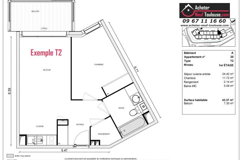Appartements neufs à Lespinasse - Programmes immobiliers neufs Greencity ONDEA /