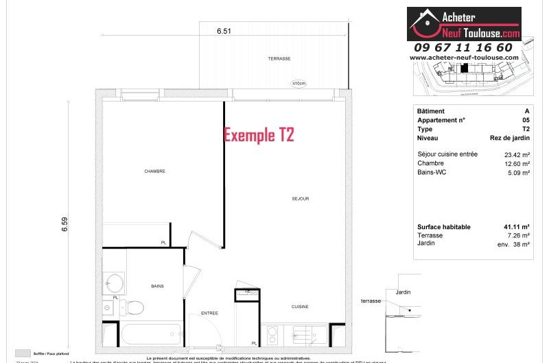 Appartements neufs à Lespinasse - Programmes immobiliers neufs Greencity ONDEA /