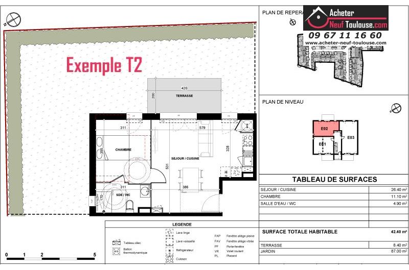 Appartements neufs à Bessieres - Programmes immobiliers neufs European Homes Domaine de saint-prim