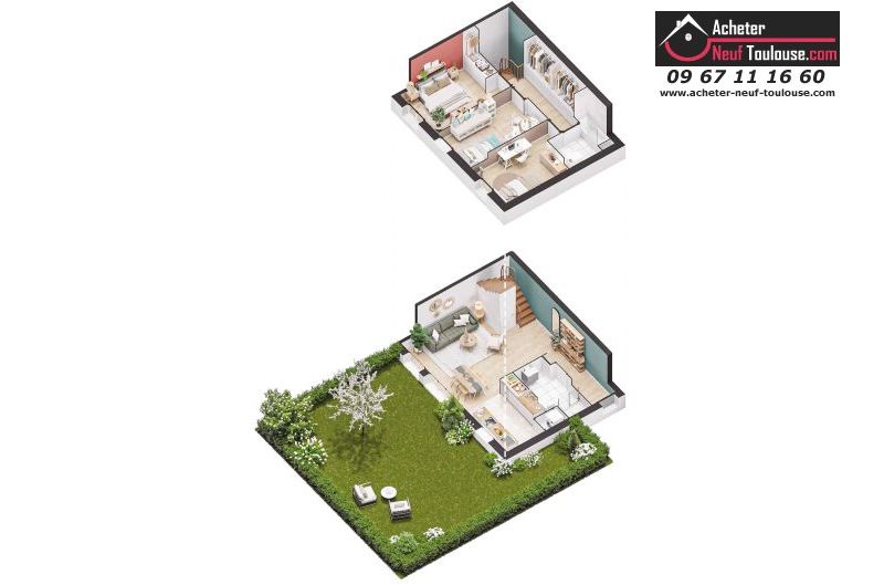 Appartements neufs à Bessieres - Programmes immobiliers neufs European Homes Domaine de saint-prim