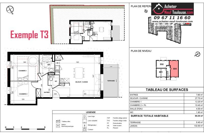 Appartements neufs à Bessieres - Programmes immobiliers neufs European Homes Domaine de saint-prim