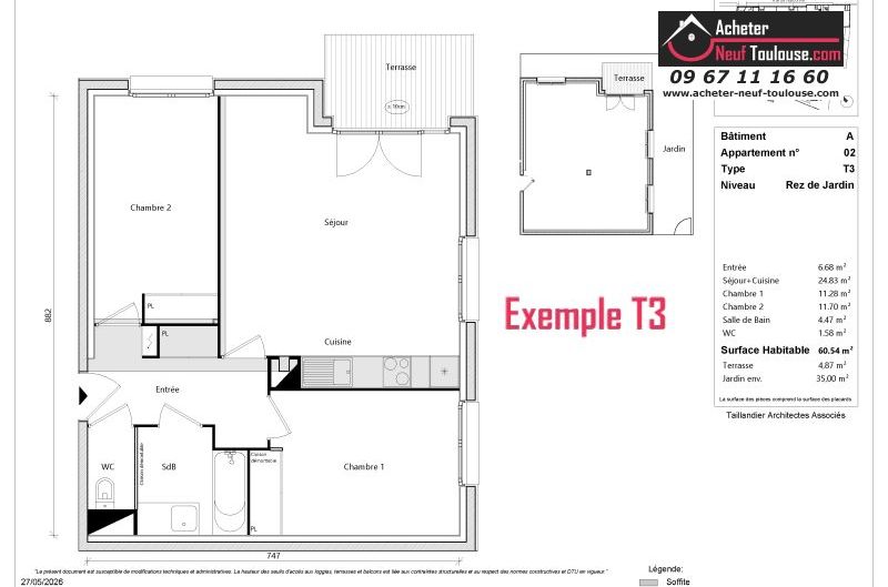 Appartements neufs à Toulouse Rangueil - Programmes immobiliers neufs Greencity CASA TRENDY