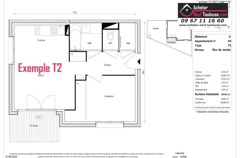 Appartements neufs à Toulouse Rangueil - Programmes immobiliers neufs Greencity CASA TRENDY
