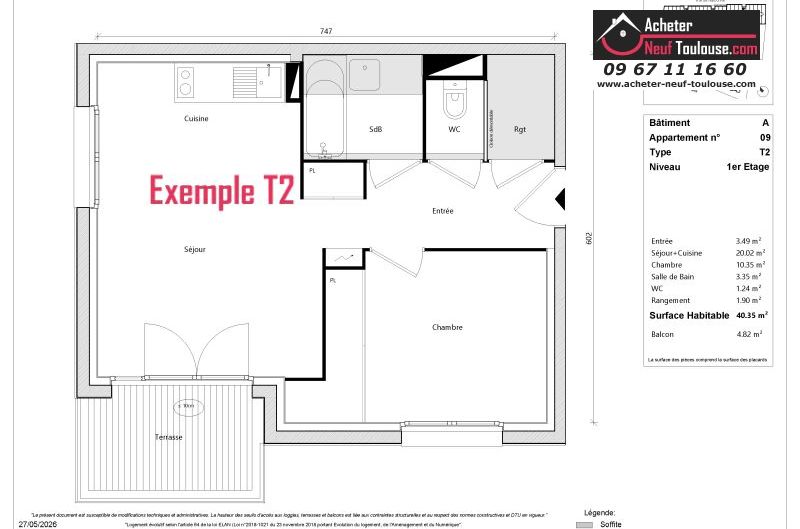 Appartements neufs à Toulouse Rangueil - Programmes immobiliers neufs Greencity CASA TRENDY