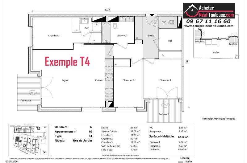 Appartements neufs à Toulouse Rangueil - Programmes immobiliers neufs Greencity CASA TRENDY