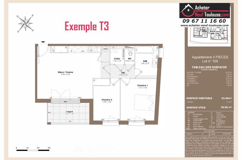 Appartements neufs à Toulouse Côte Pavée - Programmes immobiliers neufs LNC Nouveaux constructeurs 141 côte pavée