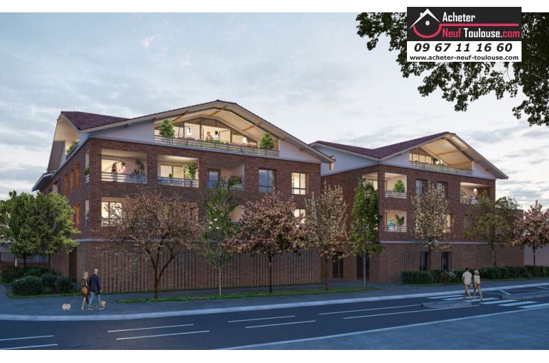 Appartements neufs à Toulouse Côte Pavée - Programmes immobiliers neufs LNC Nouveaux constructeurs 141 côte pavée