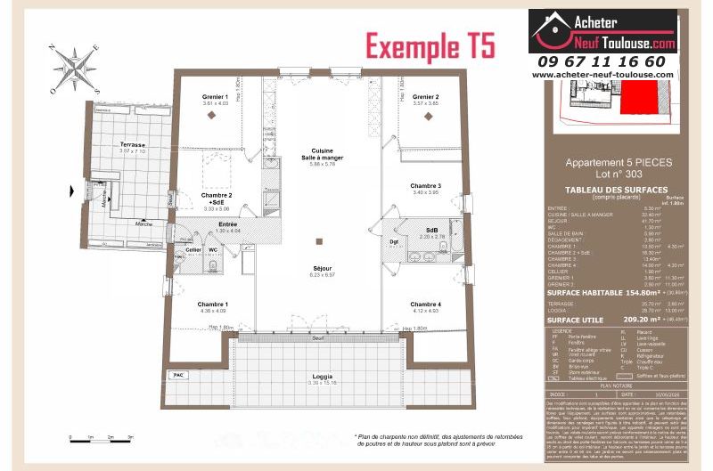 Appartements neufs à Toulouse Côte Pavée - Programmes immobiliers neufs LNC Nouveaux constructeurs 141 cote pavee