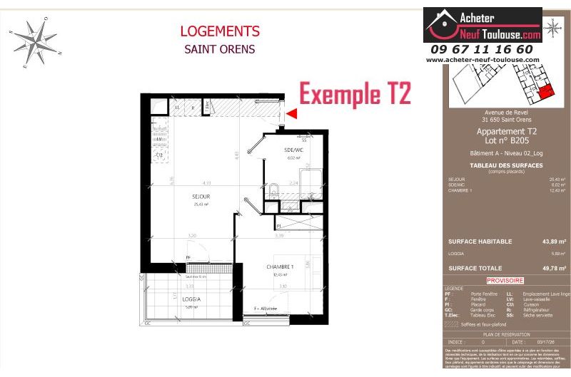 Appartements neufs à Saint-orens-de-gameville - Programmes immobiliers neufs LNC Nouveaux constructeurs Coeur Saint O