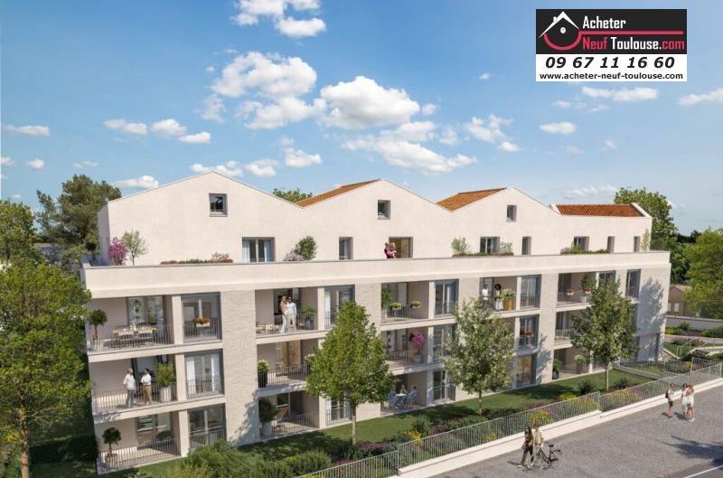 Appartements neufs à Saint-orens-de-gameville - Programmes immobiliers neufs LNC Nouveaux constructeurs Coeur Saint O